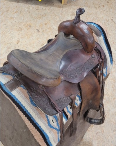 SELLE WESTERN OCCASION EQUITATION AMERICAINE USA CONTINENTAL