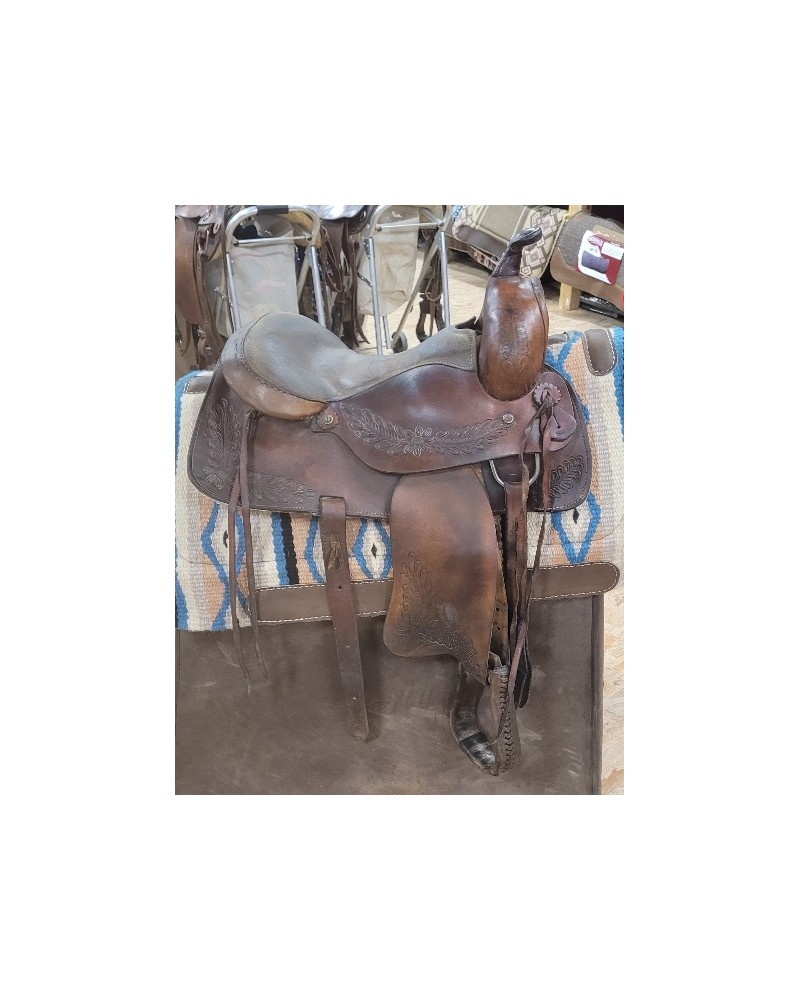 SELLE WESTERN OCCASION EQUITATION AMERICAINE USA CONTINENTAL