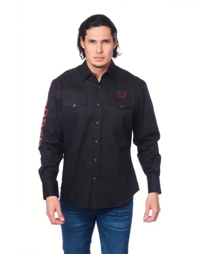 CHEMISE WESTERN AMERICAINE WRANGLER ARIAT STARS AND STRIPES RODEO CLOTHING