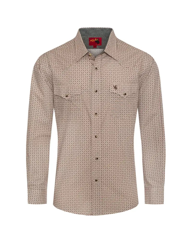 CHEMISE WESTERN AMERICAINE WRANGLER ARIAT STARS AND STRIPES RODEO CLOTHING