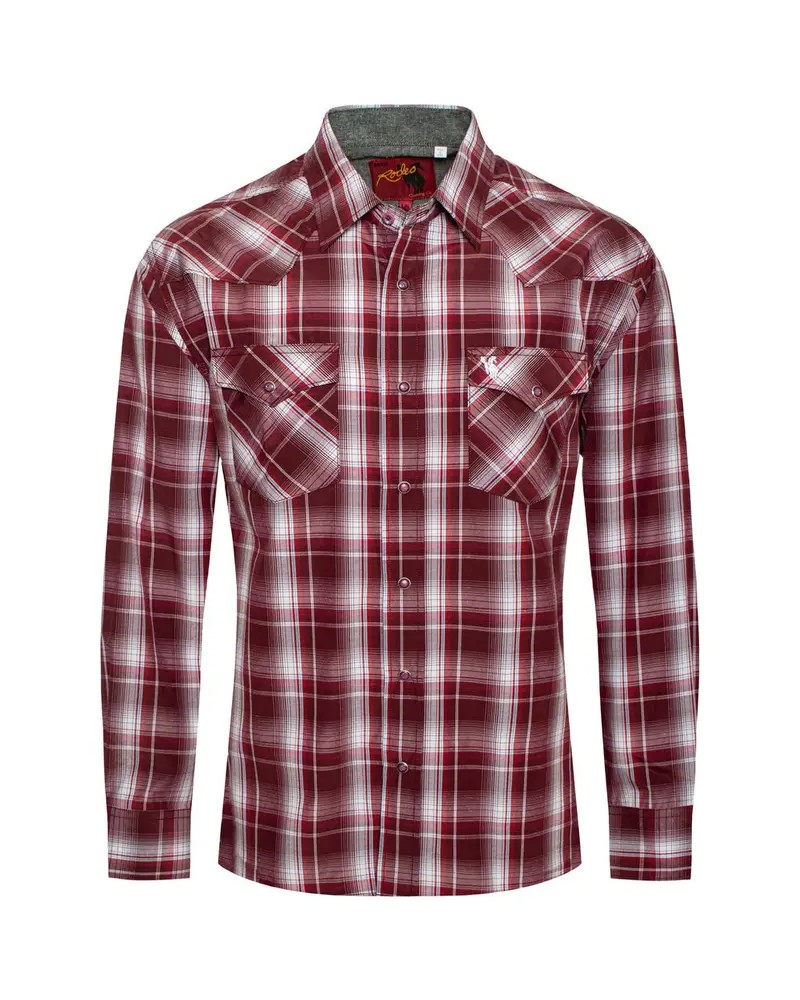 CHEMISE WESTERN AMERICAINE WRANGLER ARIAT STARS AND STRIPES RODEO CLOTHING