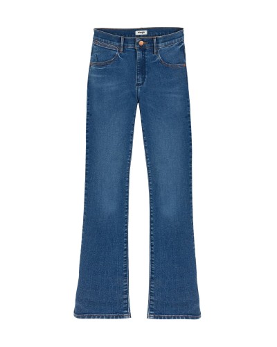 jeans wrangler femme travail denim equitation western