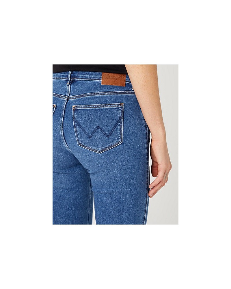 jeans wrangler femme travail denim equitation western