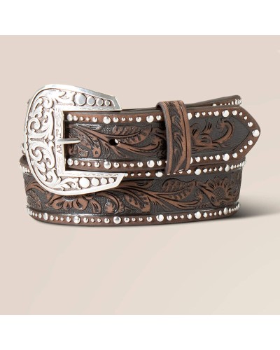 CEINTURE WESTERN STARS AND STRIPES SHOWMAN MEXICAINE USA EQUITATION SHOW