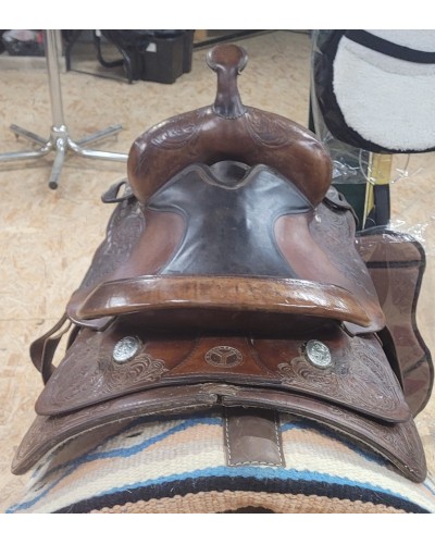 SELLE WESTERN OCCASION EQUITATION AMERICAINE USA CONTINENTAL