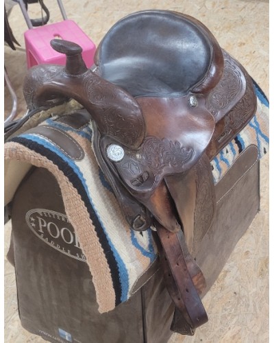SELLE WESTERN OCCASION EQUITATION AMERICAINE USA CONTINENTAL