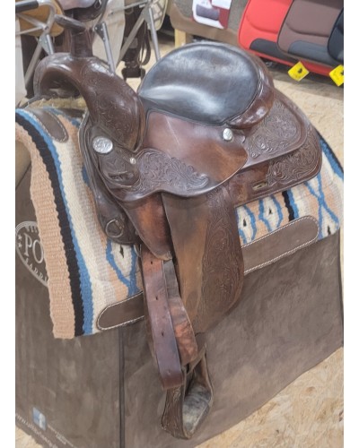 SELLE WESTERN OCCASION EQUITATION AMERICAINE USA CONTINENTAL