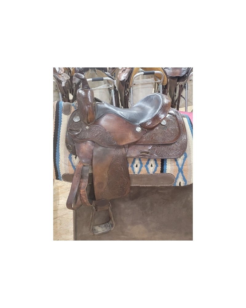 SELLE WESTERN OCCASION EQUITATION AMERICAINE USA CONTINENTAL