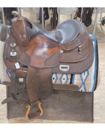 SELLE WESTERN OCCASION EQUITATION AMERICAINE USA CONTINENTAL