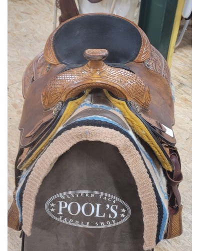SELLE WESTERN OCCASION EQUITATION AMERICAINE USA CONTINENTAL