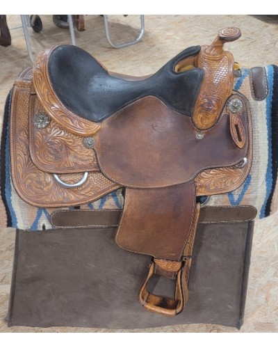 SELLE WESTERN OCCASION EQUITATION AMERICAINE USA CONTINENTAL