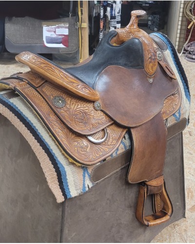 SELLE WESTERN OCCASION EQUITATION AMERICAINE USA CONTINENTAL