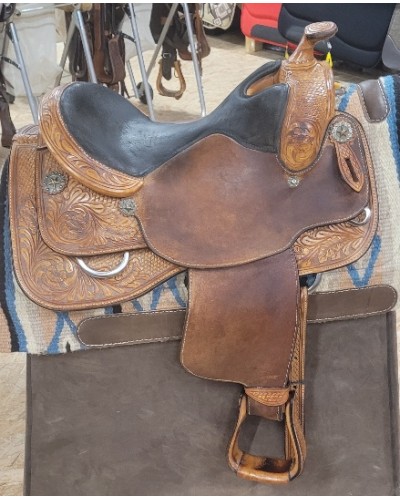 SELLE WESTERN OCCASION EQUITATION AMERICAINE USA CONTINENTAL