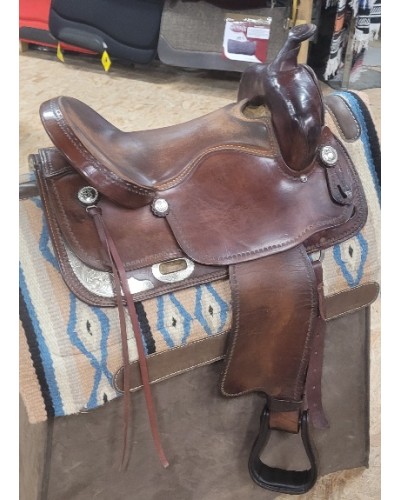 SELLE WESTERN OCCASION EQUITATION AMERICAINE USA CONTINENTAL