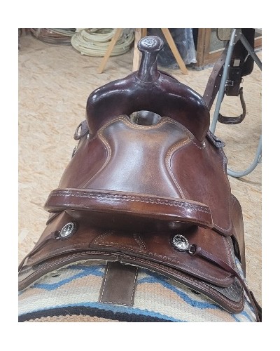 SELLE WESTERN OCCASION EQUITATION AMERICAINE USA CONTINENTAL