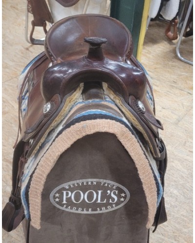 SELLE WESTERN OCCASION EQUITATION AMERICAINE USA CONTINENTAL