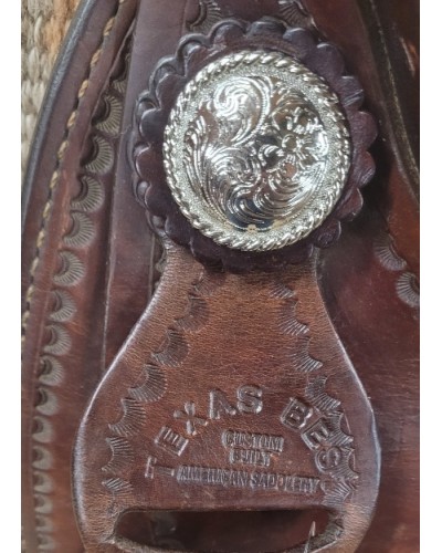 SELLE WESTERN OCCASION EQUITATION AMERICAINE USA CONTINENTAL