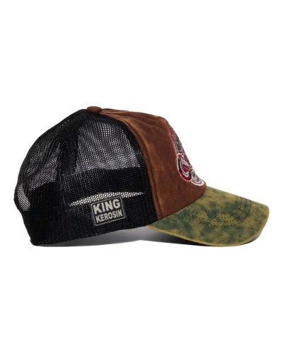 casquette ARIAT usa western HOSTILE WESTERN RANCH BRAND KING KEROSIN