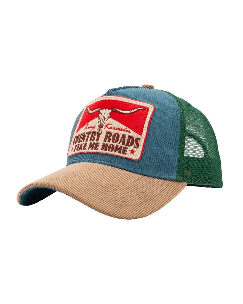 casquette ARIAT usa western HOSTILE WESTERN RANCH BRAND KING KEROSIN