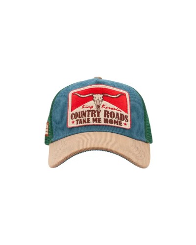 casquette ARIAT usa western HOSTILE WESTERN RANCH BRAND KING KEROSIN
