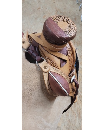 SELLE WESTERN OCCASION EQUITATION AMERICAINE USA CONTINENTAL