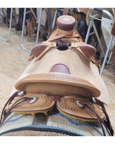 SELLE WESTERN OCCASION EQUITATION AMERICAINE USA CONTINENTAL