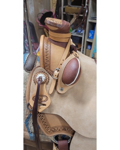 SELLE WESTERN OCCASION EQUITATION AMERICAINE USA CONTINENTAL