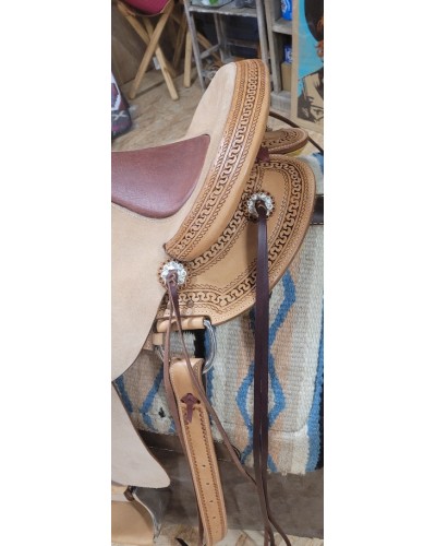 SELLE WESTERN OCCASION EQUITATION AMERICAINE USA CONTINENTAL