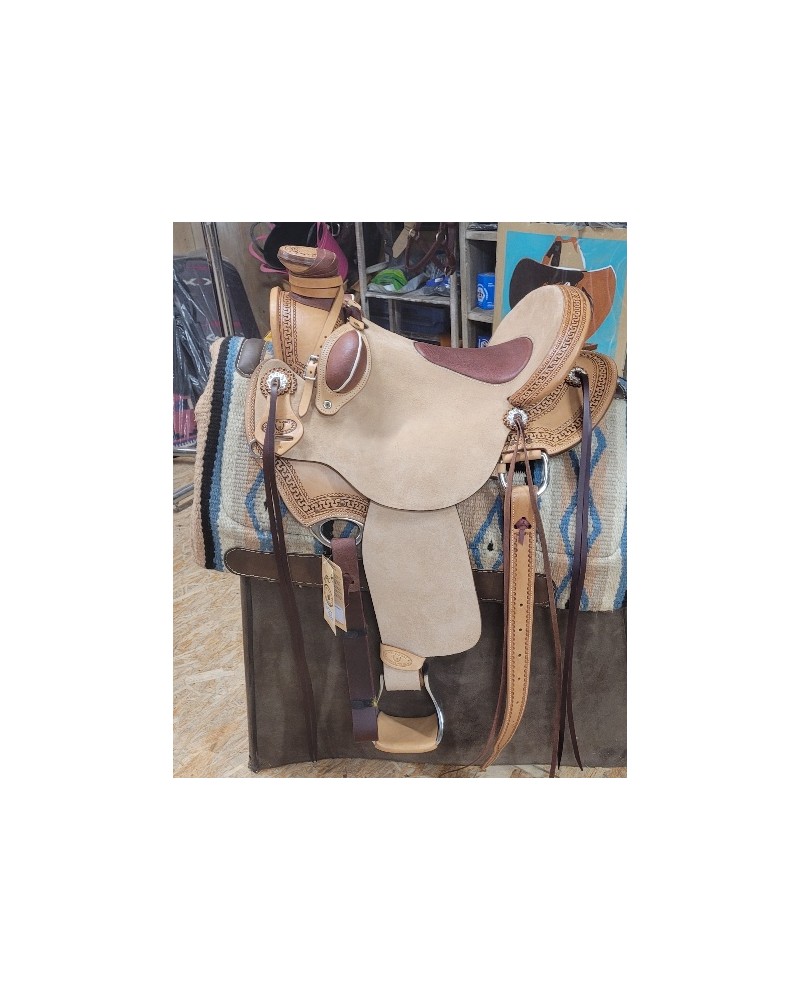 SELLE WESTERN OCCASION EQUITATION AMERICAINE USA CONTINENTAL