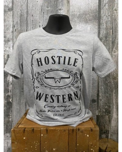 TEE SHIRT AMERICAIN EQUITATION WESTERN FASHION HOSTILE WESTERN