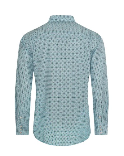 CHEMISE WESTERN AMERICAINE WRANGLER ARIAT STARS AND STRIPES RODEO CLOTHING