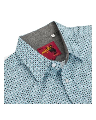 CHEMISE WESTERN AMERICAINE WRANGLER ARIAT STARS AND STRIPES RODEO CLOTHING