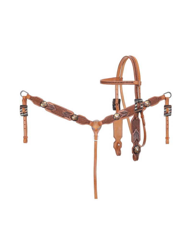 BRIDON WESTERN TRAVAIL HW SADDLERY LAKOTA POOLS WESTERN AMERICAIN