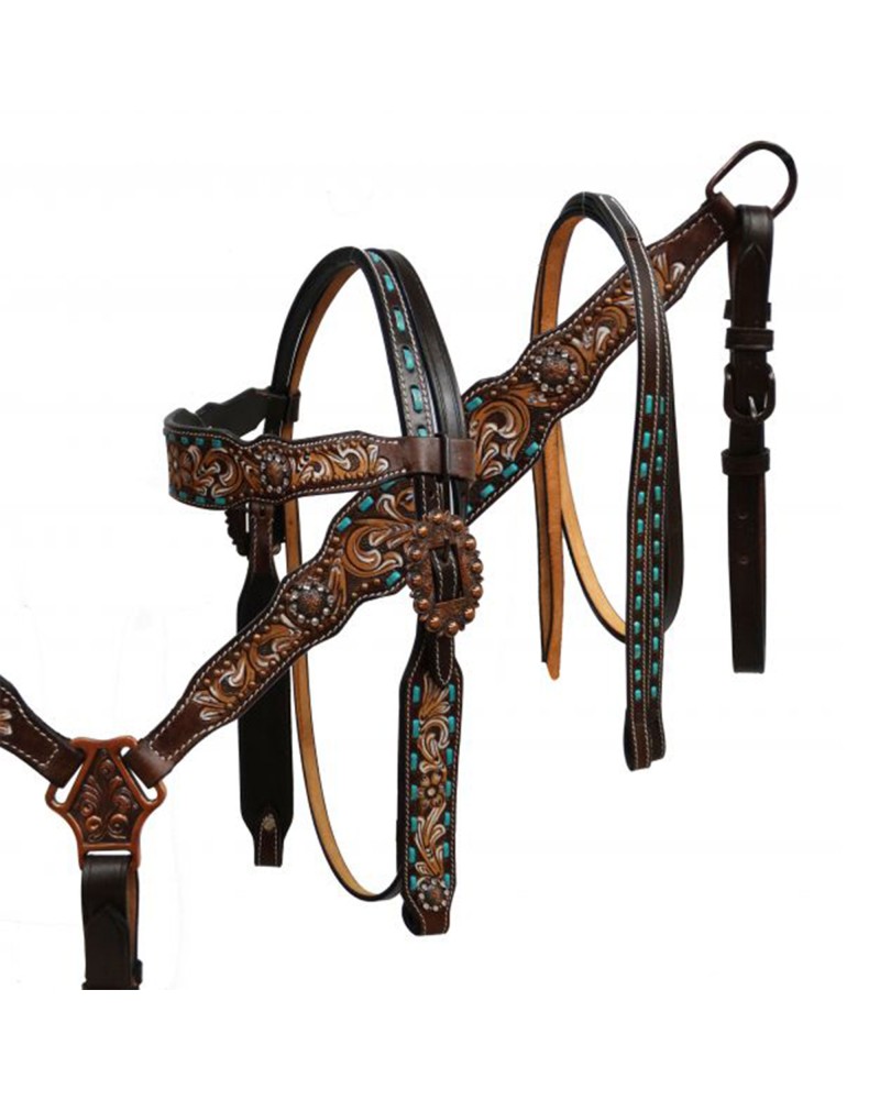 BRIDON WESTERN TRAVAIL HW SADDLERY LAKOTA POOLS WESTERN AMERICAIN