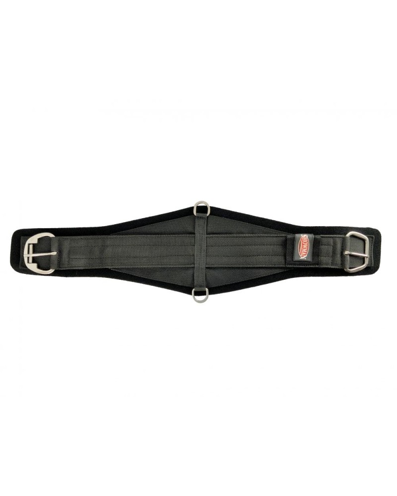 SANGLE WESTERN CHEVAL EQUITATION NEOPRENE MOUTON CUIR AMERICAINE