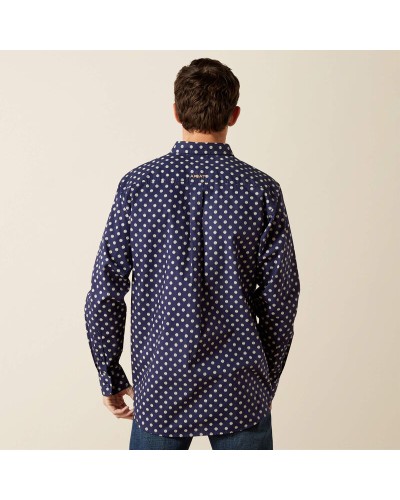 CHEMISE WESTERN AMERICAINE WRANGLER JACK DANIELS STARS AND STRIPES