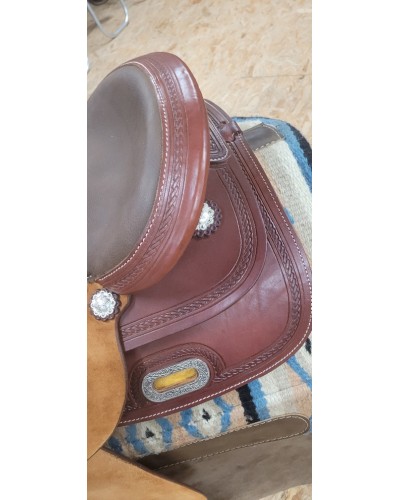 SELLE WESTERN OCCASION EQUITATION AMERICAINE USA CONTINENTAL