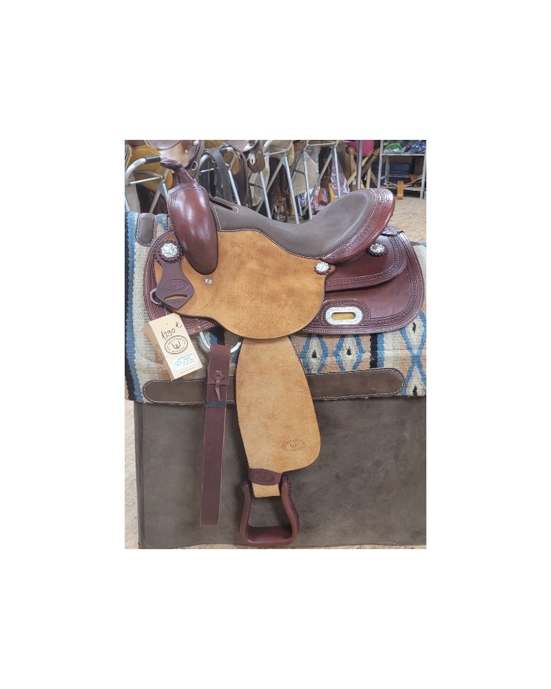 SELLE WESTERN OCCASION EQUITATION AMERICAINE USA CONTINENTAL