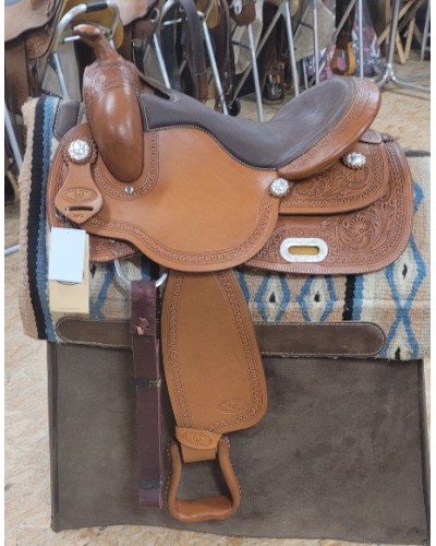 SELLE WESTERN OCCASION EQUITATION AMERICAINE USA CONTINENTAL