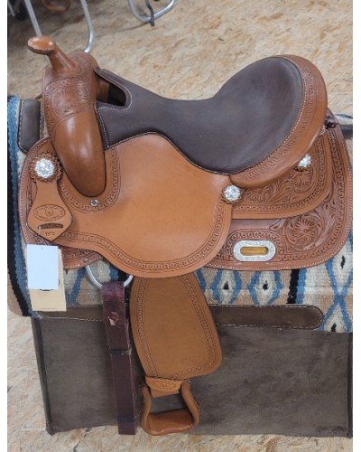 SELLE WESTERN OCCASION EQUITATION AMERICAINE USA CONTINENTAL