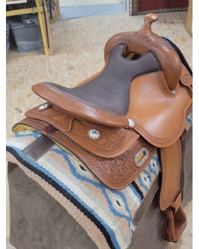 SELLE WESTERN OCCASION EQUITATION AMERICAINE USA CONTINENTAL