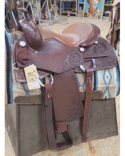 SELLE WESTERN OCCASION EQUITATION AMERICAINE USA CONTINENTAL