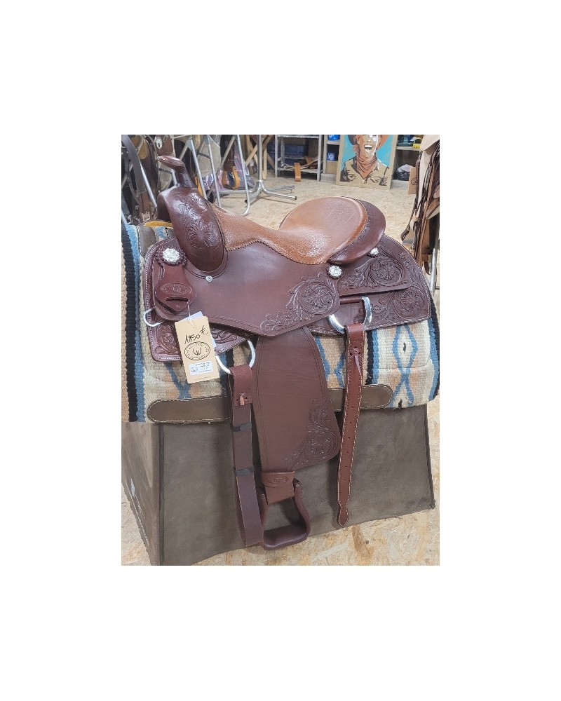 SELLE WESTERN OCCASION EQUITATION AMERICAINE USA CONTINENTAL
