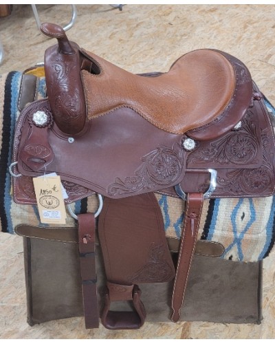 SELLE WESTERN OCCASION EQUITATION AMERICAINE USA CONTINENTAL
