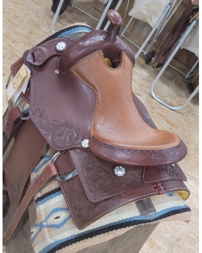 SELLE WESTERN OCCASION EQUITATION AMERICAINE USA CONTINENTAL