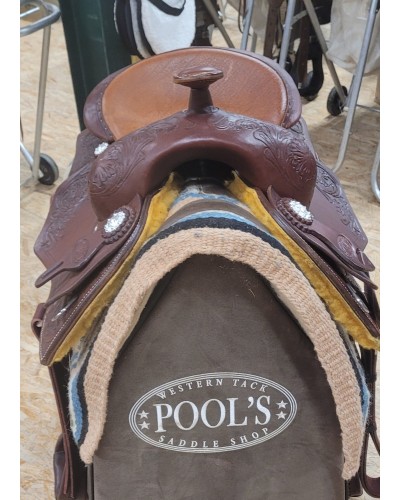 SELLE WESTERN OCCASION EQUITATION AMERICAINE USA CONTINENTAL
