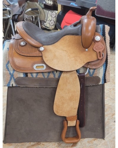 SELLE WESTERN OCCASION EQUITATION AMERICAINE USA CONTINENTAL