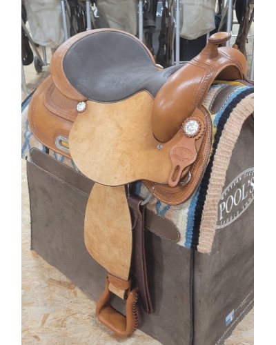 SELLE WESTERN OCCASION EQUITATION AMERICAINE USA CONTINENTAL