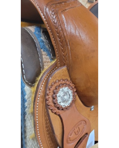 SELLE WESTERN OCCASION EQUITATION AMERICAINE USA CONTINENTAL