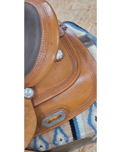 SELLE WESTERN OCCASION EQUITATION AMERICAINE USA CONTINENTAL